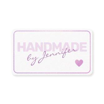 Handmade Elegant Purple Simple Style Heart Glam