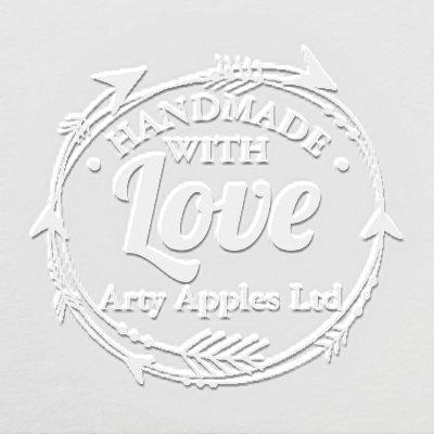 handmade with love business posh fancy envelope  embosser