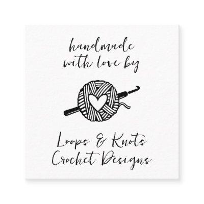 Handmade With Love Crochet Square