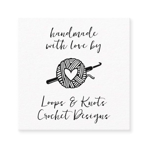 Handmade With Love Crochet Square