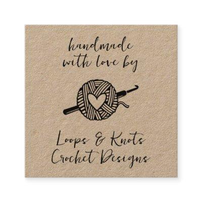 Handmade With Love Crochet Square