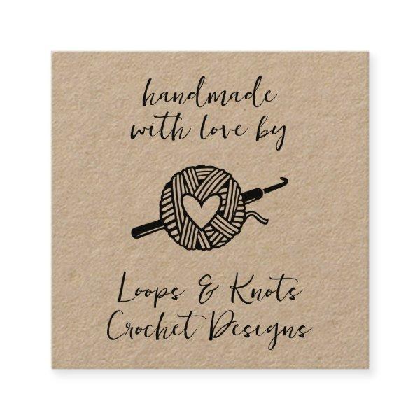 Handmade With Love Crochet Square