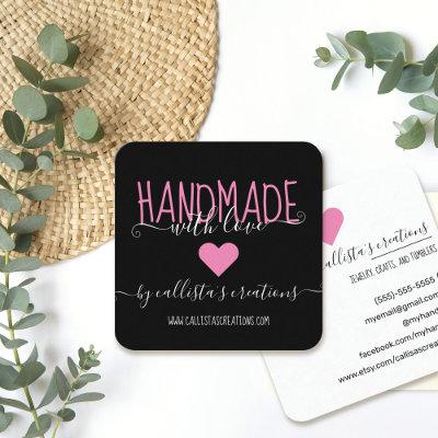 Handmade With Love Etsy Home Crafter Art Fair Square