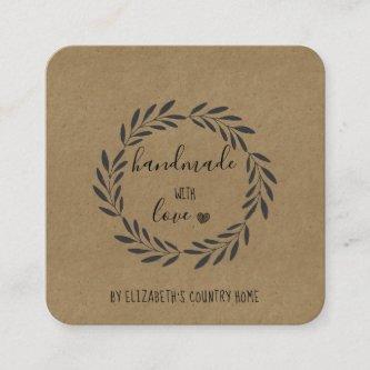 Handmade with Love Etsy Home Crafter Craft Show  Square