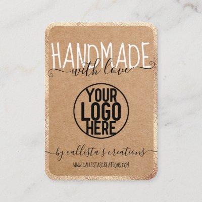 Handmade With Love Etsy Home Crafter Gold Logo