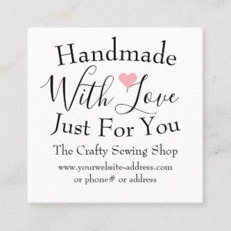 Handmade With Love Small Craft Business Supplies Square