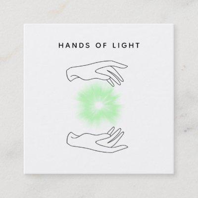 *~* Hands Ball Energy + Lights Reiki Healing Square