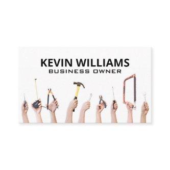 Hands Holding Tools | Handyman