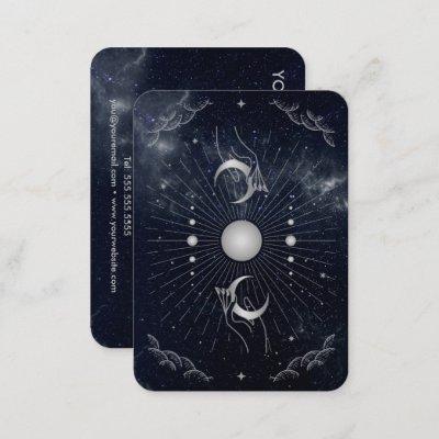 Hands with Moons Cosmos Astrology Tarot