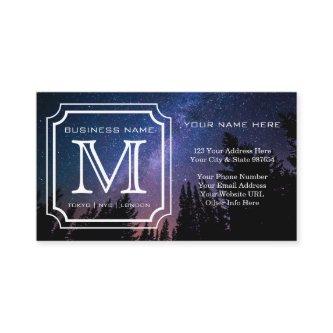 Handsome Monogram Beautiful Landscape Photo Simple