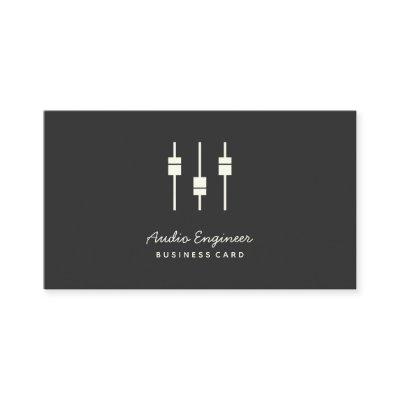 Handwriting Audio Engineer | Cream & Charcoal