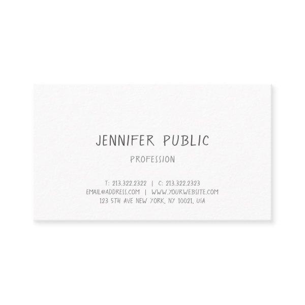 Handwriting Minimalist Template Professional