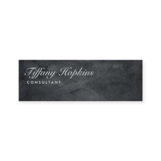 Handwriting Plain Grey Modern Slim Feminine Mini