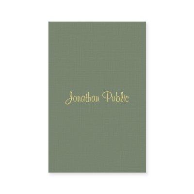 Handwriting Script Name Professional Luxurious