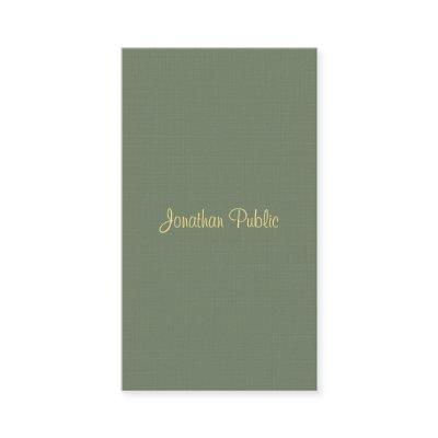 Handwriting Script Name Template Modern Elegant