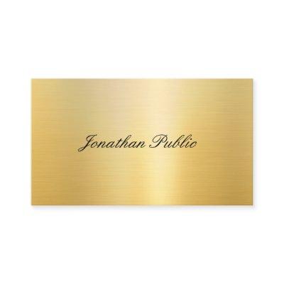 Handwritten Elegant Gold Template Professional