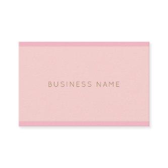 Handwritten Name Elegant Pink Gold Template Top