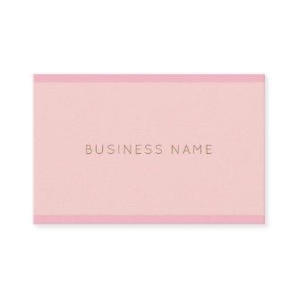 Handwritten Name Elegant Pink Gold Template Top