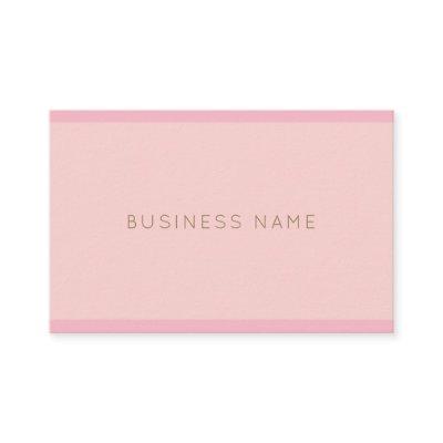 Handwritten Name Elegant Pink Gold Template Top