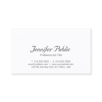 Handwritten Name Minimalist Modern Template