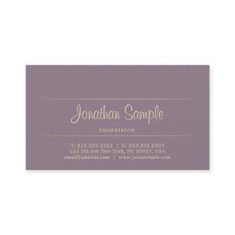 Handwritten Script Chic Gold Beauty Salon Luxury