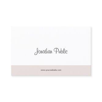 Handwritten Script Elegant Simple Template Modern