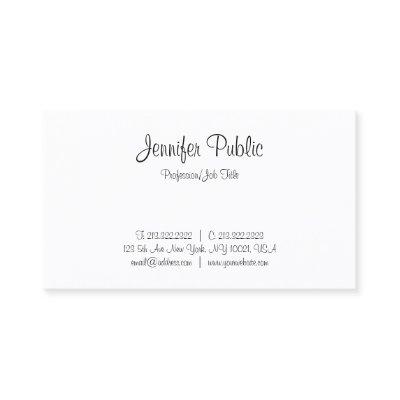 Handwritten Script Minimalist Fashionable Modern