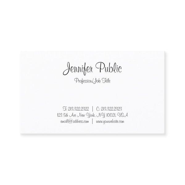 Handwritten Script Minimalist Fashionable Modern