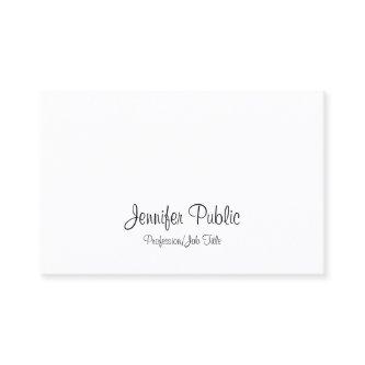 Handwritten Script Modern Elegant Clean Trendy