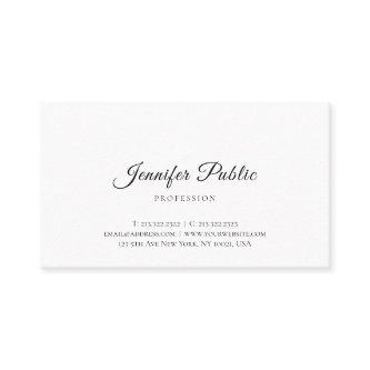 Handwritten Script Modern Simple Professional Chic