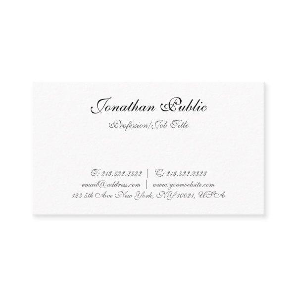 Handwritten Script Modern Template Professional