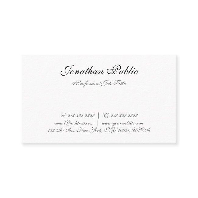 Handwritten Script Modern Template Professional