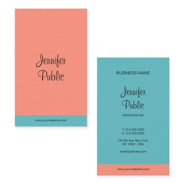 Handwritten Script Name Trending Modern Elegant