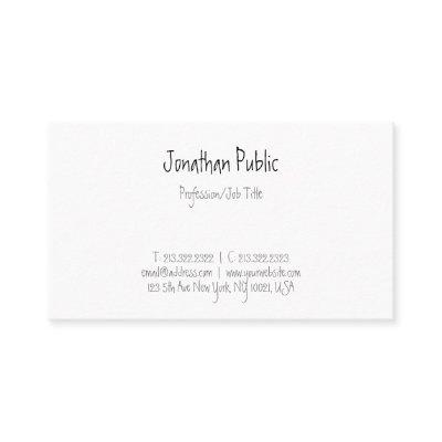 Handwritten Script Text Minimalist Template Modern