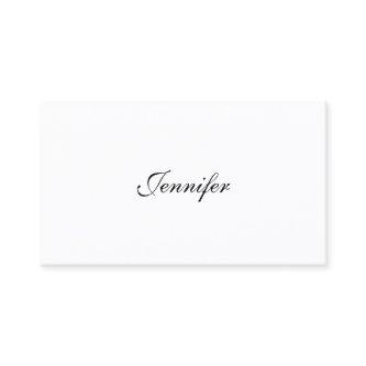 Handwritten Script Text Modern Simple Template