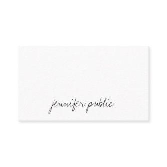 Handwritten Script Text Professional Simple Modern