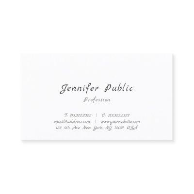 Handwritten Simple Professional Template Modern