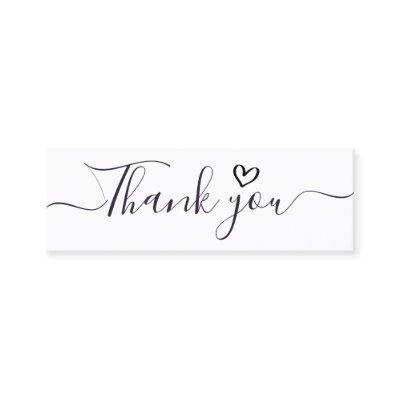 handwritten thank you script insert business