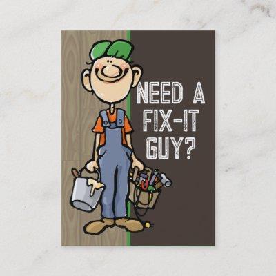 Handyman Fix-It Carpenter Painter Job Search Earn