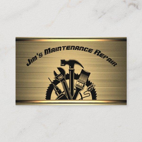 Handyman Gold Steel Maintenance Repair Service