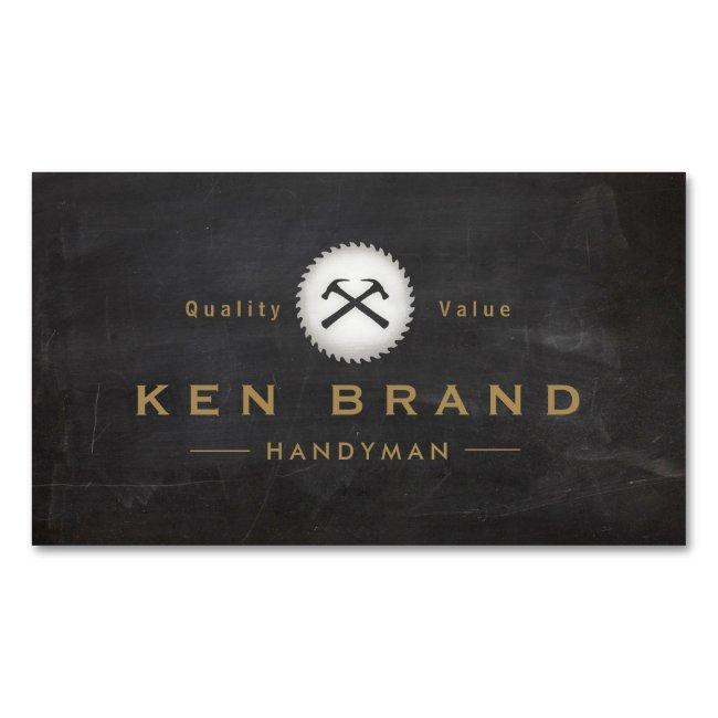 Handyman Hammer and Round Saw Magnet
