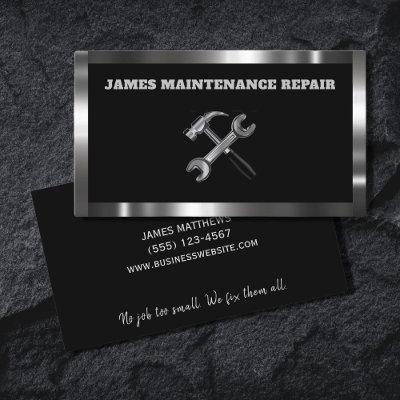 Handyman Maintenance Repair Service Metal