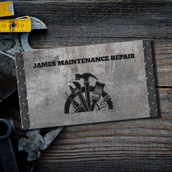 Handyman Maintenance Repair Service Metal Steel