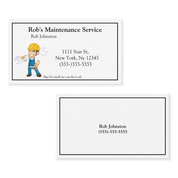 Handyman Maintenance Repar man
