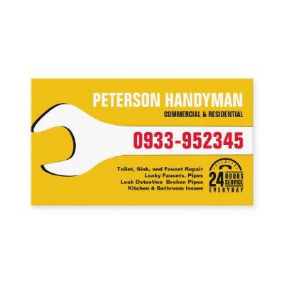 HANDYMAN PLUMBING 24 HOUR EMERGENCY WRENCH TOOL
