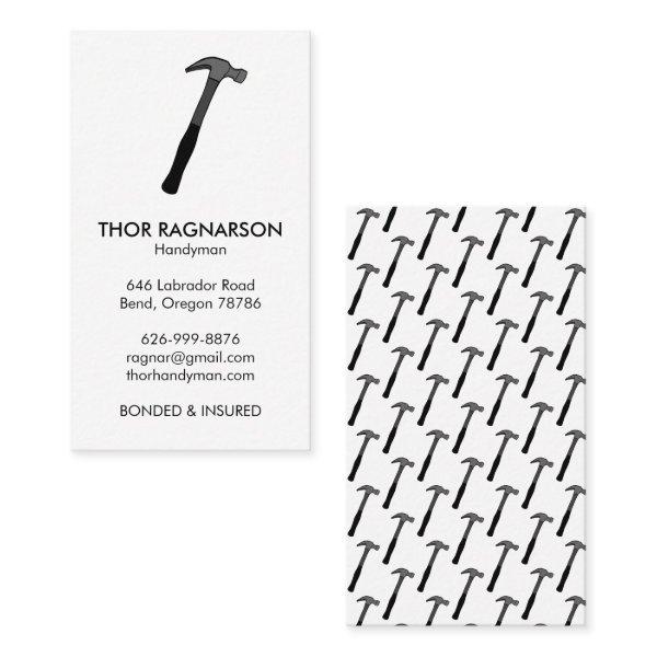 Handyman Repair Construction Wrench Hammer Cool