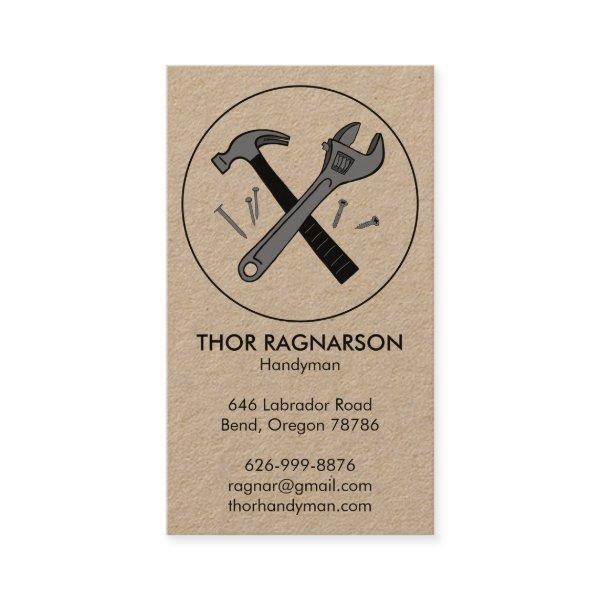 Handyman Repair Construction Wrench Hammer KRAFT
