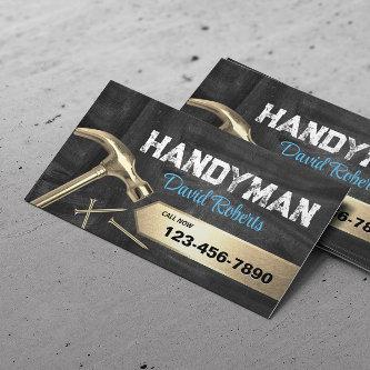 Handyman Repair & Maintenance Gold Hammer