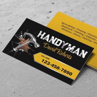 Handyman Repair & Maintenance Service Steel Hammer