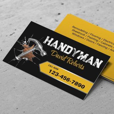 Handyman Repair & Maintenance Service Steel Hammer